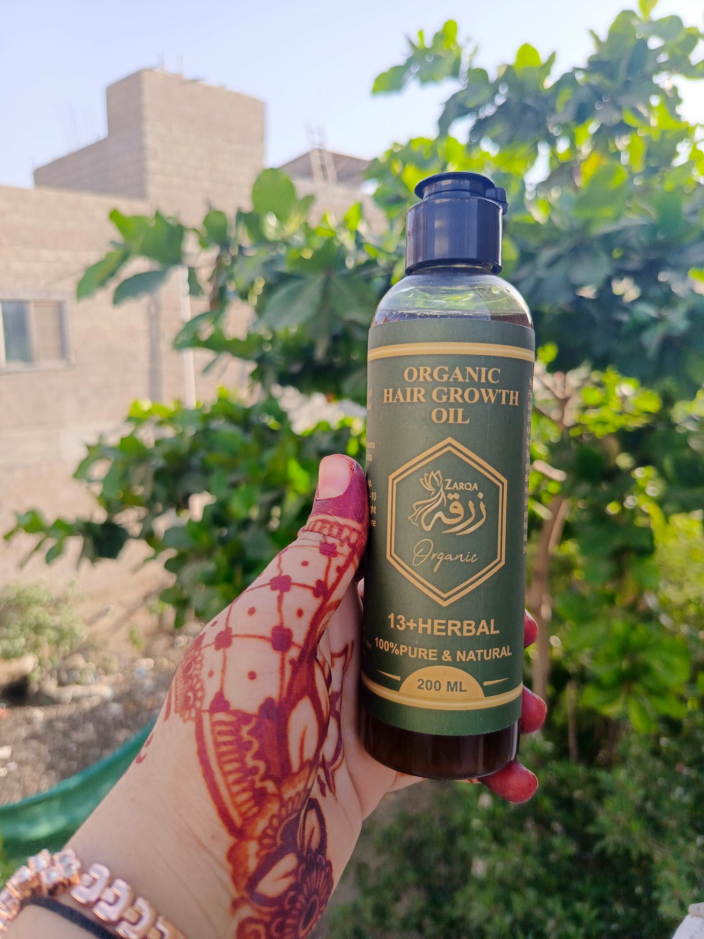 Zarqa Organic Hair Growth Oil