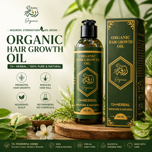 Zarqa Organic Hair Growth Oil